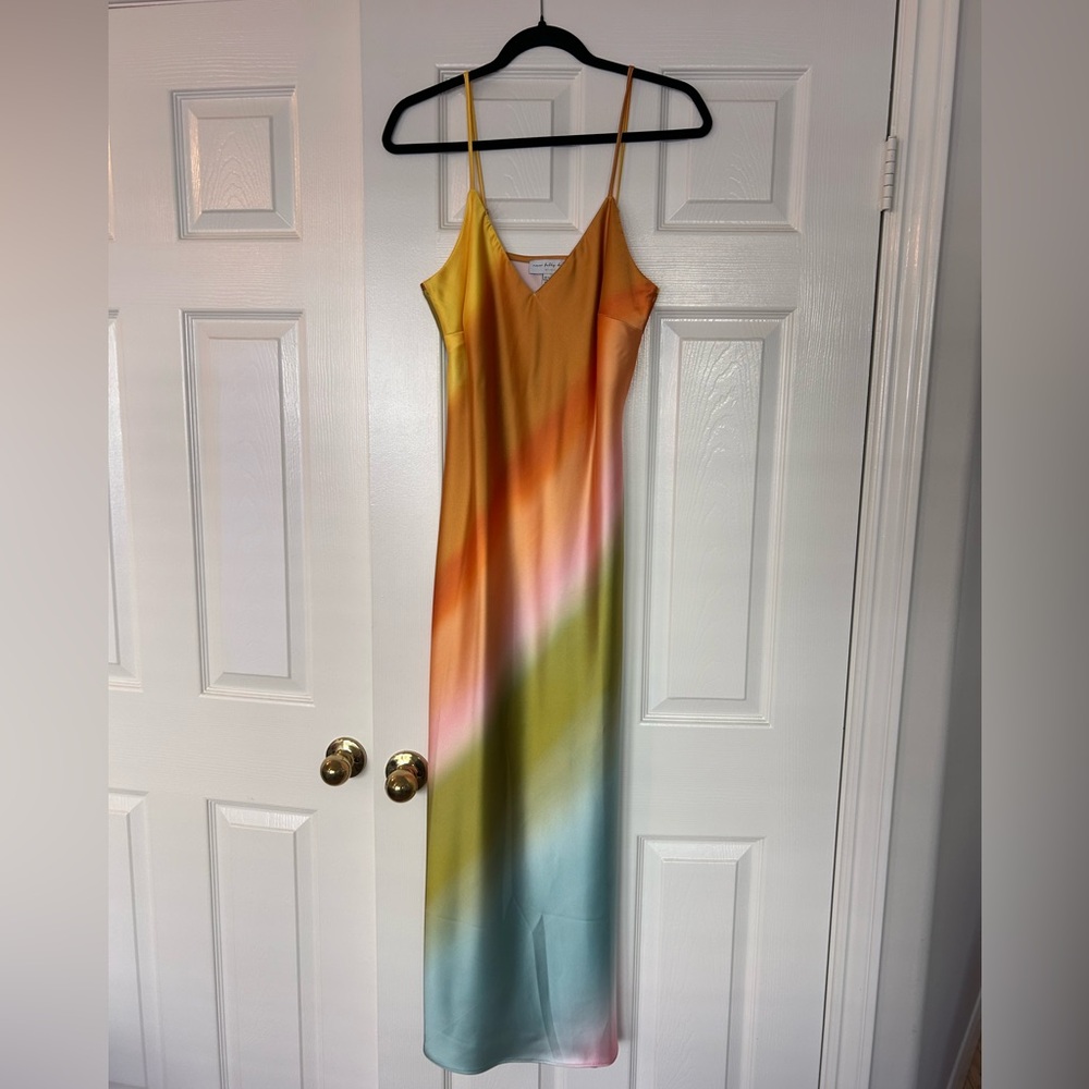 Never Fully Dressed | Rainbow Gradient Maxi Dress… - image 1